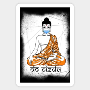 Buddhist monk Sticker